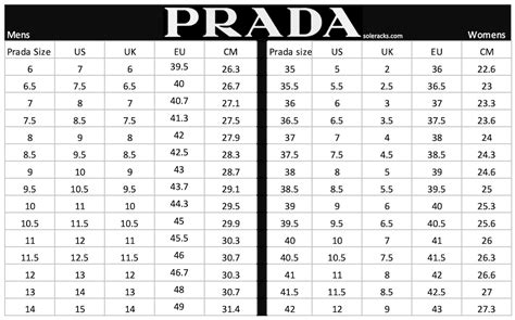 prada size chart men's|prada shoe size conversion chart.